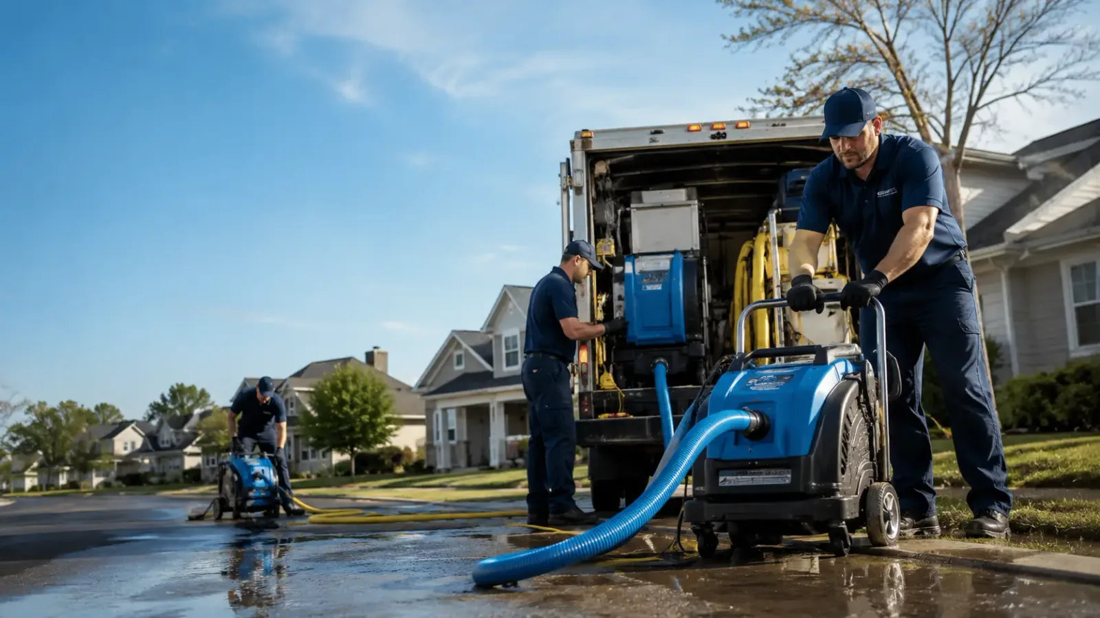 Flood Damage Cleanup in Mexico, ME